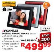 Sansui Digital Photo Frame-8"