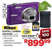Nikon Digital Camera Package (S2600)