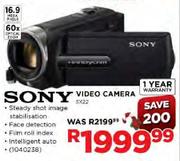 Sony Video Camera (SX22)