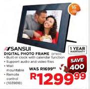 Sansui Digital Photo Frame-16"