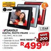Sansui Digital Photo Frame-8"