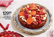 Indulgence Luxury Glazed Fruit Cake-1kg