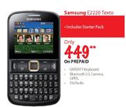 Samsung E2220 Texto