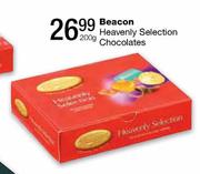 Beacon Heavenly Selection Chocolates-200g Each