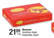 Beacon Anytime Nuts Assorted-150g Each