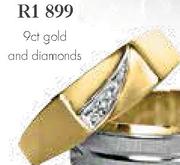 9ct Gold And Diamonds