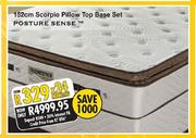 King Koil Scorpio Pillow Top Base Set-152cm