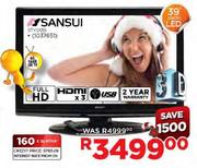 Sansui Full HD 3D LED TV-39"