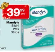 Mandy's Bikini Wax Strips-20's