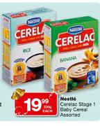 Nestle Cerelac Stage 1 Baby Cereal Assorted-250g Each
