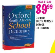Oxford South African School Dictionary