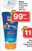 Nivea Kids Swim & Play Sun Lotion SPF 50+ -150ml