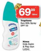 Tropitone Sun Milk Spray SPF 50-120ml