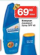 Everysun Aquasport Spray SPF 40-125ml