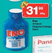 Eno Antacid Regular/Orange-200g Each