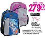 Gotcha International Deluxe Backpacks-Each