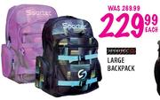 Sportec Large Backpack-Each