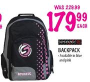 Sportec Backpack-Each