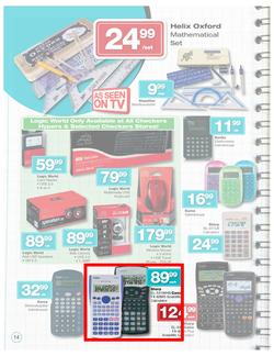 Checkers Nationwide : Big Back to School Savings (31 Dec - 3 Feb 2013), page 14