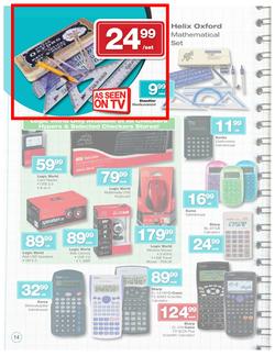 Checkers Nationwide : Big Back to School Savings (31 Dec - 3 Feb 2013), page 14