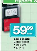 Logic World Card Reader-Each