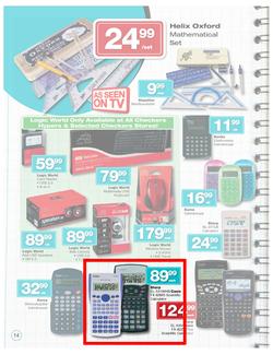 Checkers Nationwide : Big Back to School Savings (31 Dec - 3 Feb 2013), page 14