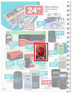 Checkers Nationwide : Big Back to School Savings (31 Dec - 3 Feb 2013), page 14
