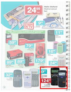 Checkers Nationwide : Big Back to School Savings (31 Dec - 3 Feb 2013), page 14