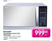 Sharp Grill Mirror Door Finish Microwave-25L Each