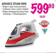 Genesis Advance Steam Iron-Each
