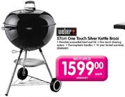Weber 57cm One Touch Silver Kettle Braai-Each