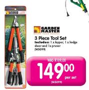 Garden Master 3 Piece Tool Set-Per Set