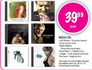 Music CDs Each