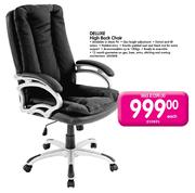 Deluxe High Back Chair