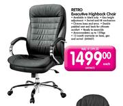 Retro Executive Highback Chair