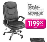 Alpha Highback Chair