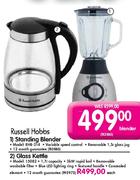 Russell Hobbs Glass Kettle-1.7Ltr(15082)