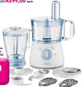 Philips Food Processor (HR 7625)-500w
