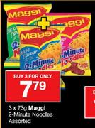 Maggi 2-Minute Noodles Assorted-3x73g
