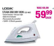 Logik Steam And Dry Iron-Each