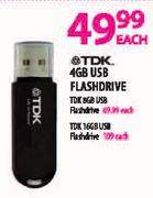 TDK USB Flash Drive-4GB