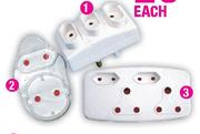 Simple Choice 2 Way Adapter-Each