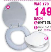 White Seat-Each
