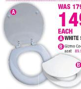 Gizmo Co-2 Toilet Seat-Each 