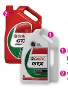 Castrol GTX Diesel Motor Oil-5Ltr Each