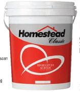 Homestead Acrylic High Cover-20Ltr Each