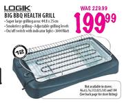 Logik Big BBQ Health Grill-3000 Watt