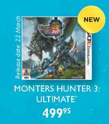 Nintendo 3DS Monters Hunter 3: Ultimate