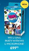 Nintendo Wii U Sing Party With Wii U Microphone