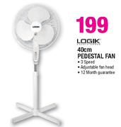 Logik Pedestal Fan-40cm